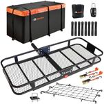 Hitch Mount Cargo Carrier Basket 60