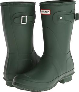 Hunter Women's Original Short Rain Boot,Hunter Green,6 B(M) US