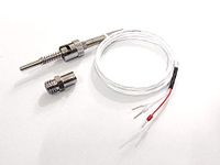 THERMONIC BRAND PREMIUM QUALITY PT100 (RTD) BAYONET TEMPERATURE SENSOR (-50 TO 400 C) WITH 2 MTR TEFLON/TEFLON 3 WIRE