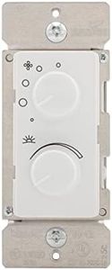 EATON RDC15-W-K Combination Switch, 1.5 A, 300 W, 1 P, White