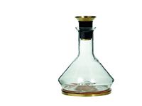 RBT Decanter with Wood Coaster and Micro-Perforated Aerator