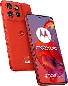 Motorola Edge 50 Neo Smartphone, 8GB RAM 256GB – Poinciana Red