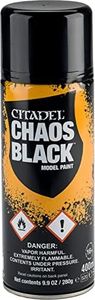 Warhammer 62-02 Citadel Spray Paint: Chaos Black