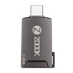 Zoook USB C Hub to Hdmi 4K Adapter (4K@30Hz, Or Full Hd 1080P@60Hz) [High Speed, Zinc Alloy] for MacBook, Lenovo, Dell, Hp, Samsung Dex & Other Type C Phones & Devices/USB Type C Hub Port Grey