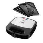 Russell Hobbs 24540 56/RH – 3 in 1 Sandwich Maker, 760 W, Removable Plates