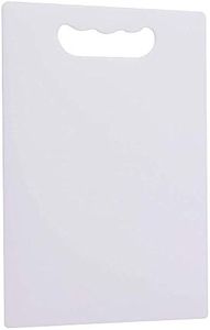 Bimex Plastic Chopping Board for Cutting Vegetables, Fruits, Meats (34 X 22cm X 5mm Thickness Medium Size) (Pack of 1) Multicolor