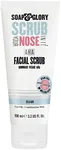 Soap & Glory Scrub Your Nose In It Exfoliating Face Scrub - Purifying, De-Clogging Deep Pore Cleanser & AHA Exfoliant - Chamomile & Mint 2 Minute T Zone Face Exfoliating Scrub for Excess Oils (100ml)