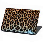 Laptop Film Cover, Abstract Adhesive Film, Notebook Sticker, Protective Cover, Self-Adhesive Vinyl Skin Sticker, 17 Inches/33-35 cm, LP27 Leopard Fur