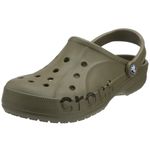 Crocs Unisex-Adult Army Green Clogs - 9 UK Men/ 6 UK Women