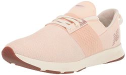 New Balance Women's Dynasoft Nergize V3 Cross Trainer, Pink/White, 8 Wide