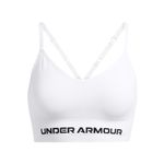 Under Armour Women's Vanish Seamless Low Bra Shirt White