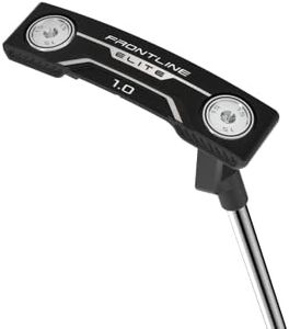 DUNLOP Cleveland Golf Putter Frontline Elite 1.0 Original Steel Shaft Mens Right Handed Length 34" Black