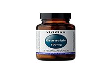 Viridian Bromelain - Digestive Enzyme - 30 x 500mg Vegicaps