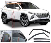 AC WOW 4x Wind Deflectors for Hyundai Tucson (NX) 2021 2022 2023 2024 2025 2026