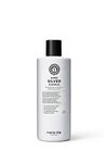 Maria Nila Sheer Silver, Shampoo 350 ml, Neutralizes Golden Shades, Violet Pigments Gives Cool Tone, 100% Vegan & Sulfate/Paraben free