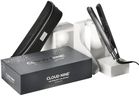 CLOUD NINE The Original Iron Grey Hair Straightener Starlight Grey | Variable Temperature Control Quick Heat Touch Technology Ceramic Floating Plates Spring Flex Styling | Smooth Sleek Results