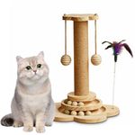 Wooden Cat Scratching Post