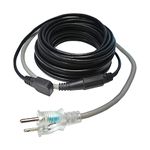 VineHeat 100 Ft De-Icing Cable for Roofs, Gutters and Downspouts: 120 V