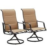 Top Space Patio Dining Chairs Texti