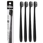 hello Charcoal Soft Toothbrush with