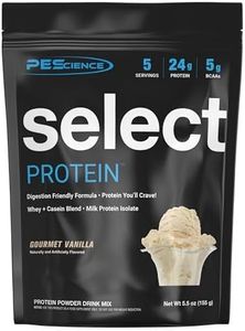 PEScience Select Low Carb Protein Powder, Gourmet Vanilla, 5 Serving, Keto Friendly and Gluten Free