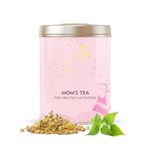 The Tea Shelf Mom's Tea For Healthy Lactation, Immunity and Digestion | Caffeine Free Mothers Tea - 50 Gms