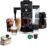 Ninja DualBrew PRO XL 14-Cup Specialty Coffee System, Hot Water and Frother (CFP451A)