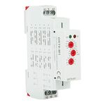 GRT8-M1 Delay Time Relay Multifunctional Timer AC DC Contactor Isolator with 10 Functions DIN Rail Mount AC/DC 12V~240V On Off Timer Timing Relay Time Delay Relay