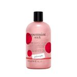 philosophy 3-in-1 shampoo, shower gel & bubble bath - peppermint stick 240ml