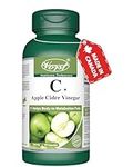 VORST Apple Cider Vinegar Max Strength Formula 1000mg Per Serving (500mg Per Capsule) with Vitamin C 90 Capsules | Supplement For Fighting Fatigue, Appetite & Poor Digestive Tract | Paleo & Keto Friendly | 1 Bottle
