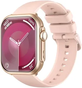 Banlvs Smart Watches for Men Women: Smart Watch with 1000mAh 100 Day Battery Life Bluetooth Call Heart Rate Blood Pressure SpO2 Sleep Monitor 120+ Sports 5ATM Pedometer for iPhone Android Phones