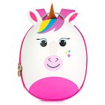 boppi Tiny Trekker Kids Backpack for Holiday Travel & Nursery School | Nursery Toddler Bag for Boys & Girls 4-Litre Preschool Rucksack | Unicorn