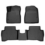 MAXLINER MAXFLOORMAT Floor Mats 2 Row Set Black for 2017-2018 Kia NIRO