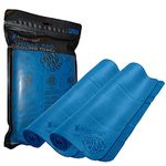 FROGG TOGGS Chilly Pad Cooling Towels, 2 Pack, 33" x 13", Blue - 2 Pack, 2 Pack - 33"x13"