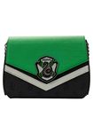 Harry Potter Slytherin Chain Strap Loungefly Crossbody Bag Standard