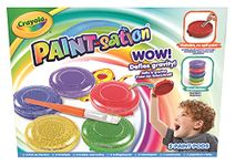 CRAYOLA Paint-sation: No-Spill Paint Pots (Pack of 5) | No-Spill Painting Kit | Ideal for Kids Aged 3+