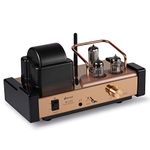 Dared MP-5BT Tube Amplifier, an Integrated Tube Amplifier,Hybrid Amplifier, Bluetooth Connection,USB/DAC Input, Headphone Output, Pre Output,25Wx2,with Tubes 6N11,6N21,6E21