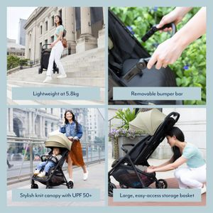 Graco Myavo Compact Stroller – Steeple Gray