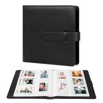 360 Pockets Photo Album for Fujifilm Instax Mini 12 11 9 8+ 8 90 40 EVO LiPlay Instant Camera, Polaroid Snap/PIC-300/Z2300/ SocialMatic Instant Cameras & Zip Instant Printer (Black)