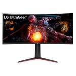 LG Ultragear 34GP63A-B QHD 34-Inch Wide Curved Gaming Monitor, VA Display with HDR 10 Compatibility and AMD FreeSync Premium, 1ms, 160Hz, Black