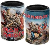 Iron Maiden Trooper Design Neoprene Can Cooler Stubby Holder