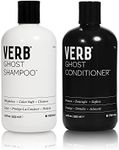 Verb Ghost Shampoo & Conditioner Duo – Vegan Color Safe Shampoo and Conditioner Set –– Weightless, Anti-Frizz Hydrating Shampoo and Conditioner Promotes Shine and Strength, 12 fl oz