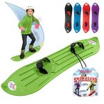 Sledsterz The Original Kids' Snowboard by Geospace (Green)