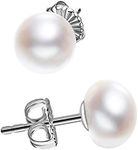 JORA Pearl Earrings Sterling Silver