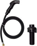 CHIATAOMA Oil Rubbed Bronze Kitchen Sink Sprayer Replacement, Universal Side Sprayer, ABS Plastic Construction, 1/4'' Female Thread, Nylon Braided PET Hose