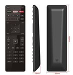 Smartby New XRT122 TV Remote for Vizio LCD LED TV D39H-D0 D39HD0 D50U-D1 D50UD1 D55U-D1 D55UD1 D58U-D3 D58UD3 D65U-D2 D65UD2 E32-C1 E32C1 E32H-C1 E32HC1 E40-C2 E40C2 E40X-C2