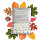 Autumn Wax Melts| Strong Scented| 20 Pack| Luxury Gift Set Wax Melts| 4 Scent Mix, Pumpkin Spice, Warming Cashmere, Amber and Sweet Orange, Fireside Treats