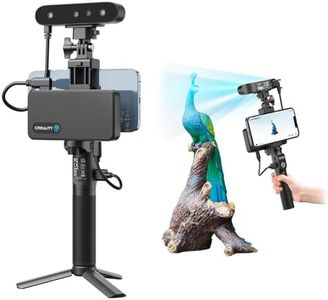 Creality CR-Scan Ferret Pro 3D Scanner for 3D Printing, Upgrade Wireless Handheld 3D Scanner with WiFi 6 Bridge, Anti-Shake Tracking, 30FPS Fast Full Color Scan, 0.1mm Accuracy for 3D Printer