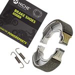 NICHE Brake Shoe for Yamaha Raptor 50 80 TTR30 Grizzly 125 Badger Champ 100 3FA-W253A-00-0 Rear