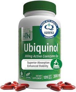 Health Thru Nutrition Ubiquinol 300mg 120 Softgels as Kaneka QH Reduced CoQ-10 | Stabilized - 3rd Party Tested | Enhanced Bioavailability | Cardiovascular & Mitochondria Function Support | Non-GMO